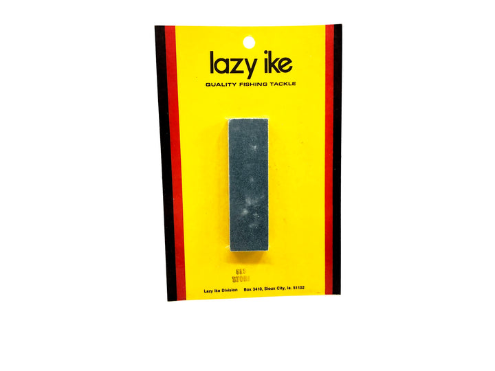 Lazy Ike Vintage Sharpening Stone New on Card Old Stock