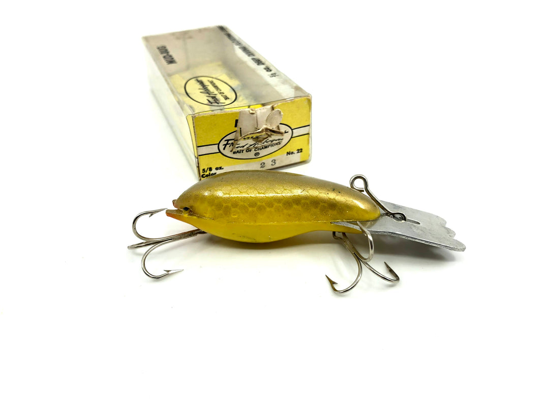 Arbogast Mud Bug Yellow Scale Color with Box