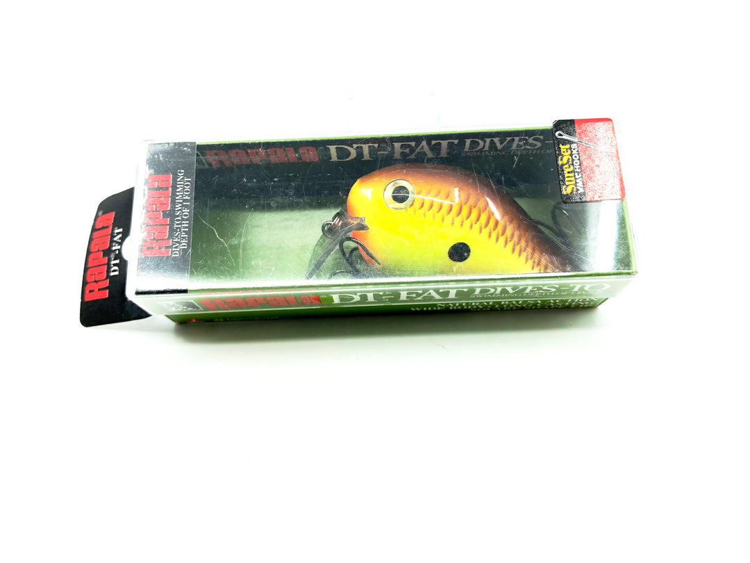 Rapala Dives-To FAT DT-DATSS01 CTB Chartreuse Brown Color New in Box Old Stock