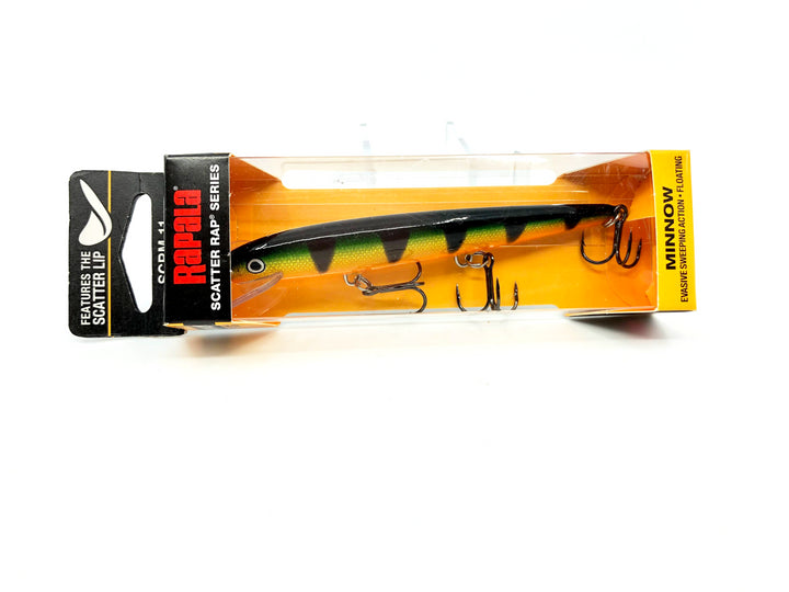 Rapala Scatter Rap Minnow SCRM-11 P Perch Color Lure New in Box