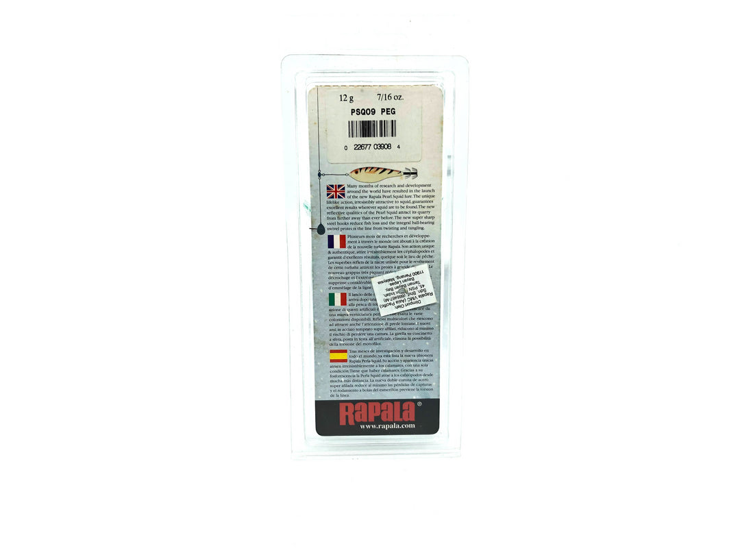 Rapala Pearl Squid PSQ-9 PEG Lure New on Card