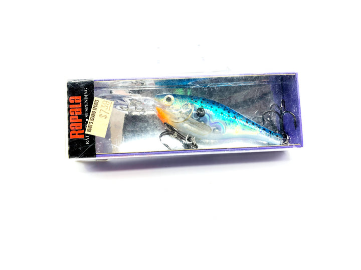 Rapala Glass Shad Rap GSR-7 GBSD Glass Blue Shad Color with Box