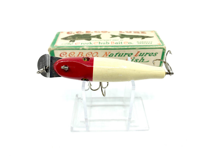 Creek Chub Baby Pikie 900 Red Head and White 902 Color with Box
