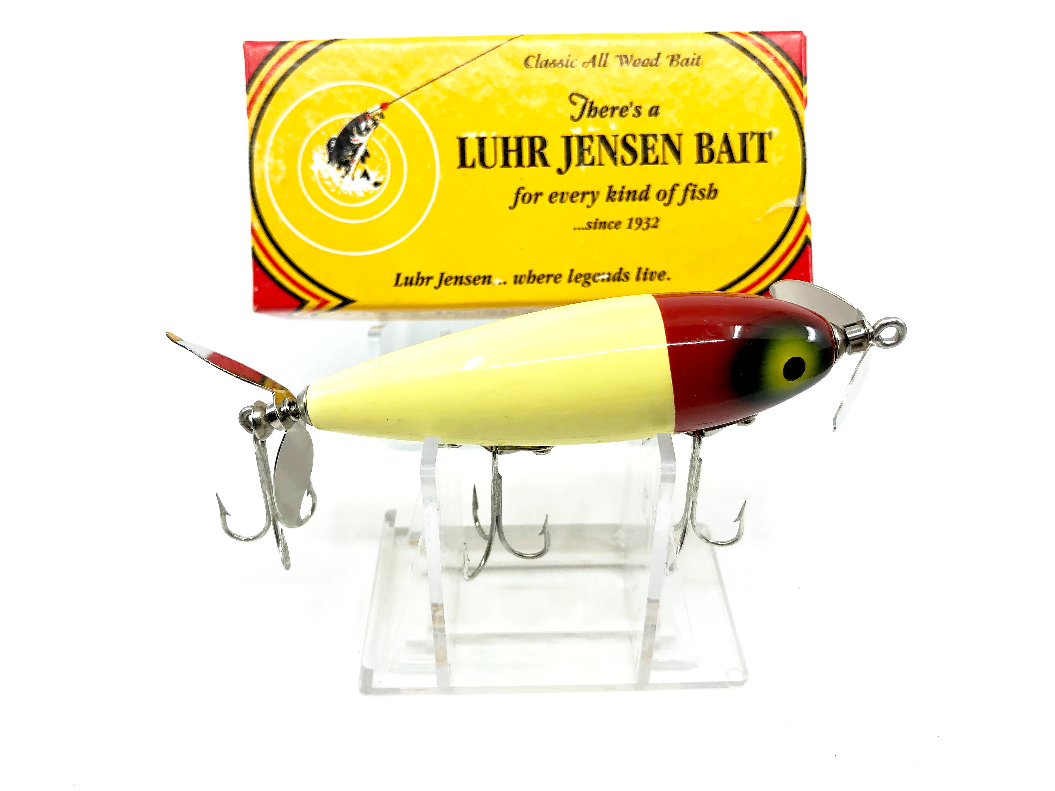 Luhr-Jensen South Bend Special Edition NIP-I-DIDDEE Red and White