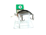 Ugly Duckling Balsa Lure BS Black Silver Color Size 5 New in Box Old Stock