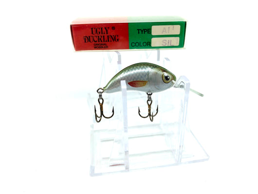 Ugly Duckling Balsa Lure SIL Silver Color Size 4 New in Box Old Stock