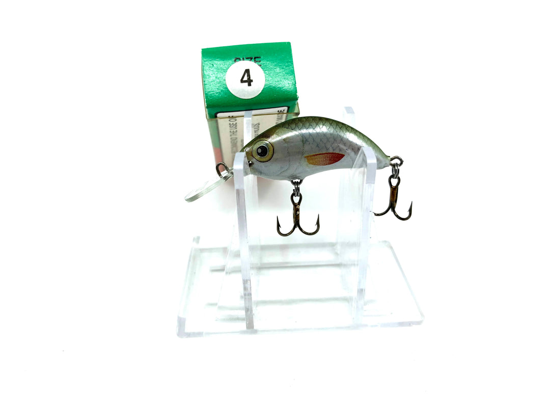 Ugly Duckling Balsa Lure SIL Silver Color Size 4 New in Box Old Stock