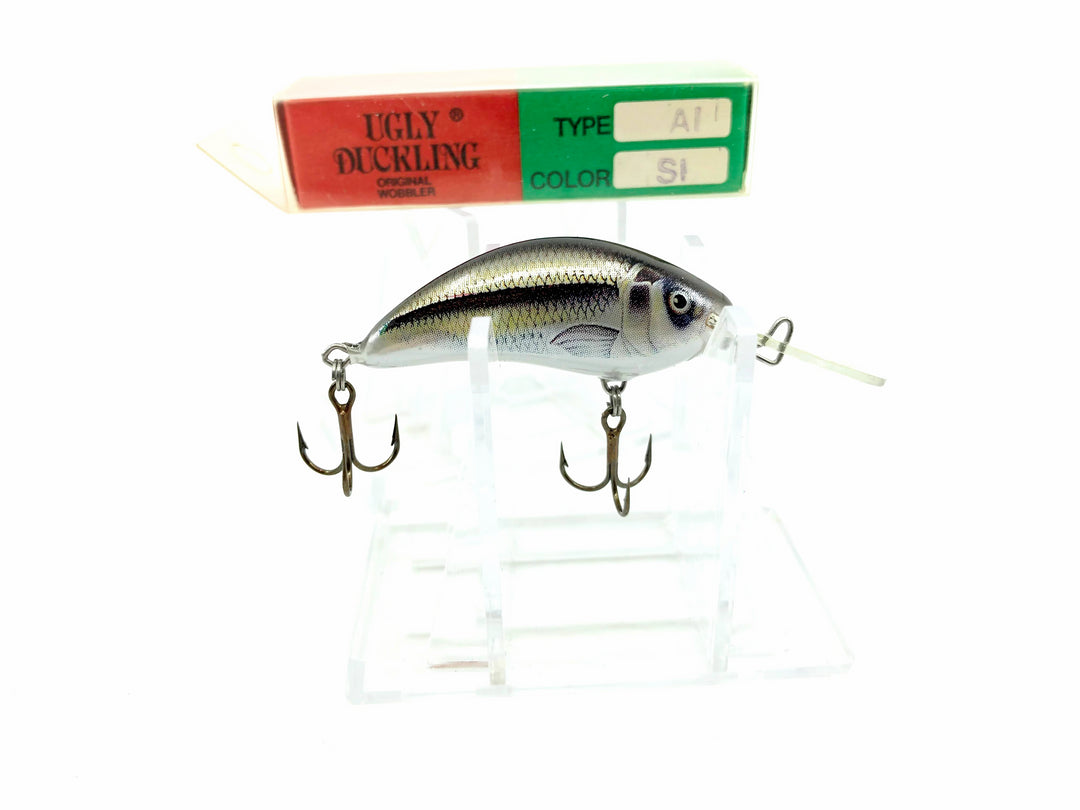 Ugly Duckling Balsa Lure SI Shiner Color Size 5 New in Box Old Stock