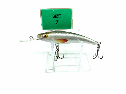 Ugly Duckling Balsa Lure SIL Silver Color Size 7 New with Box Old