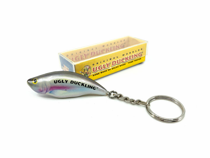 Ugly Duckling Balsa Lure Novelty Key Chain