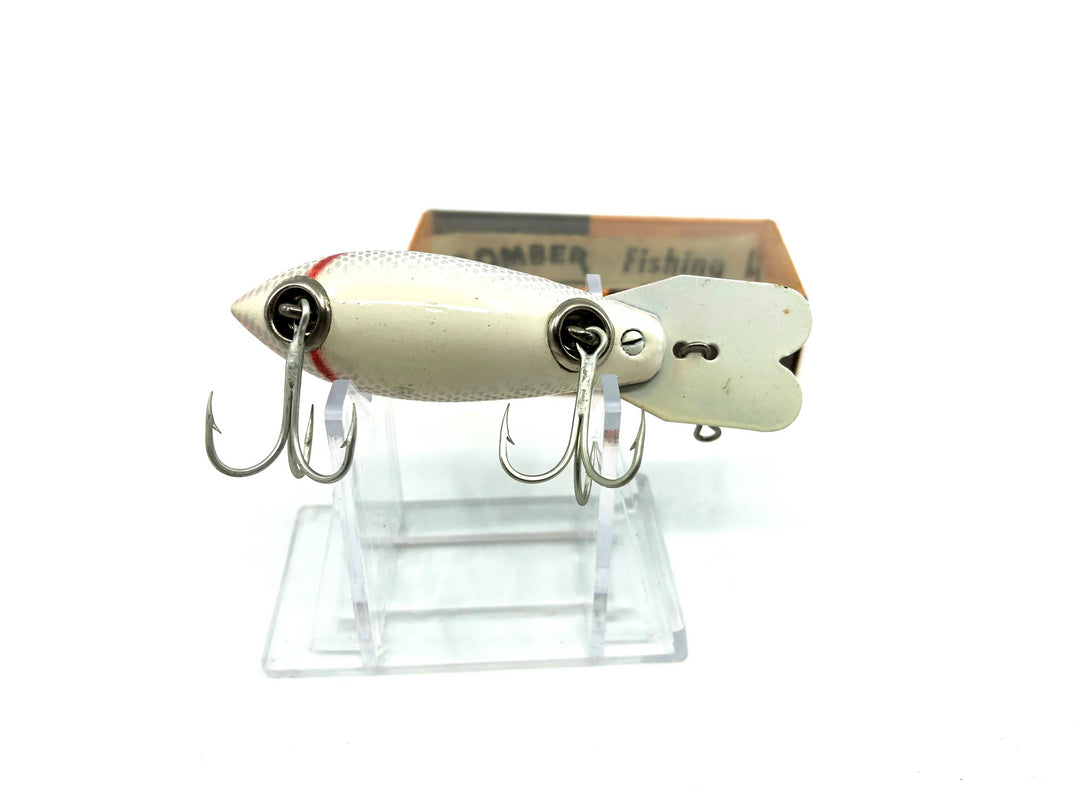 Vintage Wooden Bomber 440 Silver Shad Color with Box