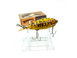 Vintage Wooden Bomber 359 Yellow Coachdog Color with Box