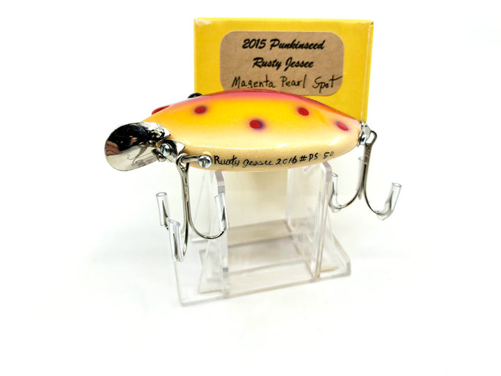 Rusty Jessee Killer Baits 2015-16 Punkinseed Magenta Pearl Spot Color