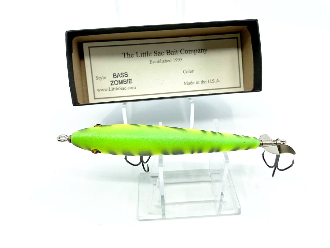 Little Sac Bait Company Bass Zombie Fire Tiger Color