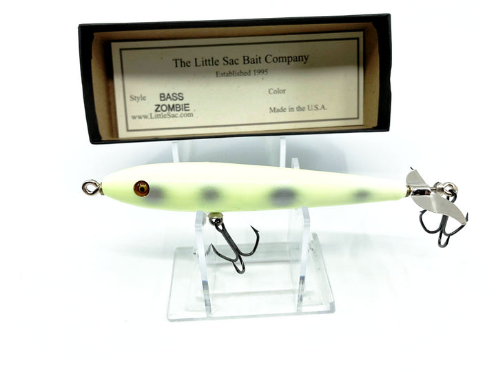 Little Sac Bait Company Bass Zombie White Gray Spots 2015 Color