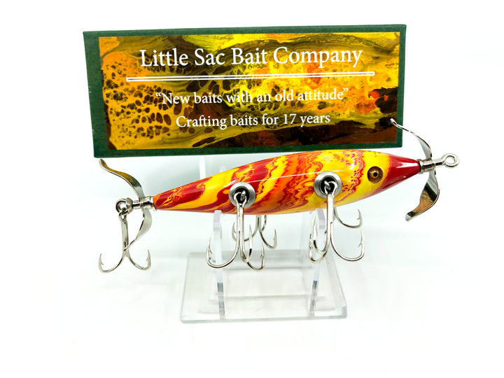Little Sac Bait Company Meramec Minnow Hot Lava 2014 Color Signed Box 7/20
