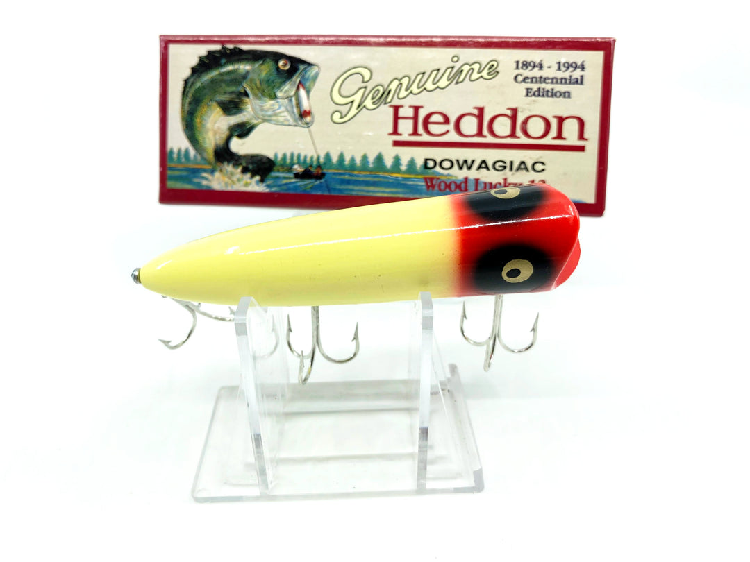 Heddon Centennial Edition Wood Lucky 13 New in Box NO. 2500W-RH