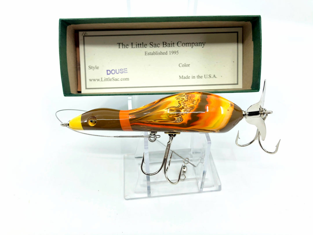 Little Sac Bait Company Douse (Struggling Mouse) Marbleized Duck Color Signed Box
