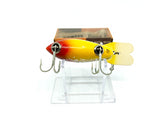 Vintage Wooden Bomber 471 Purple Back Yellow Belly Silver Sparkle Color with Box