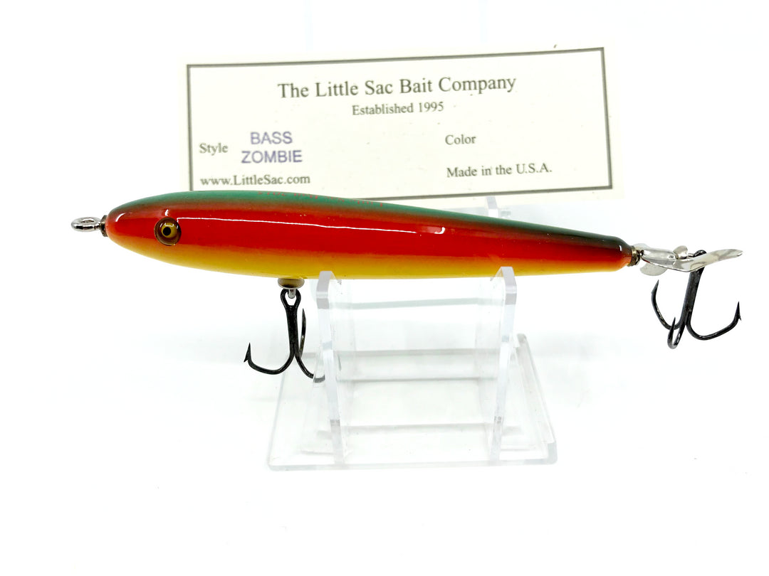 Little Sac Bait Company Bass Zombie Rainbow Color