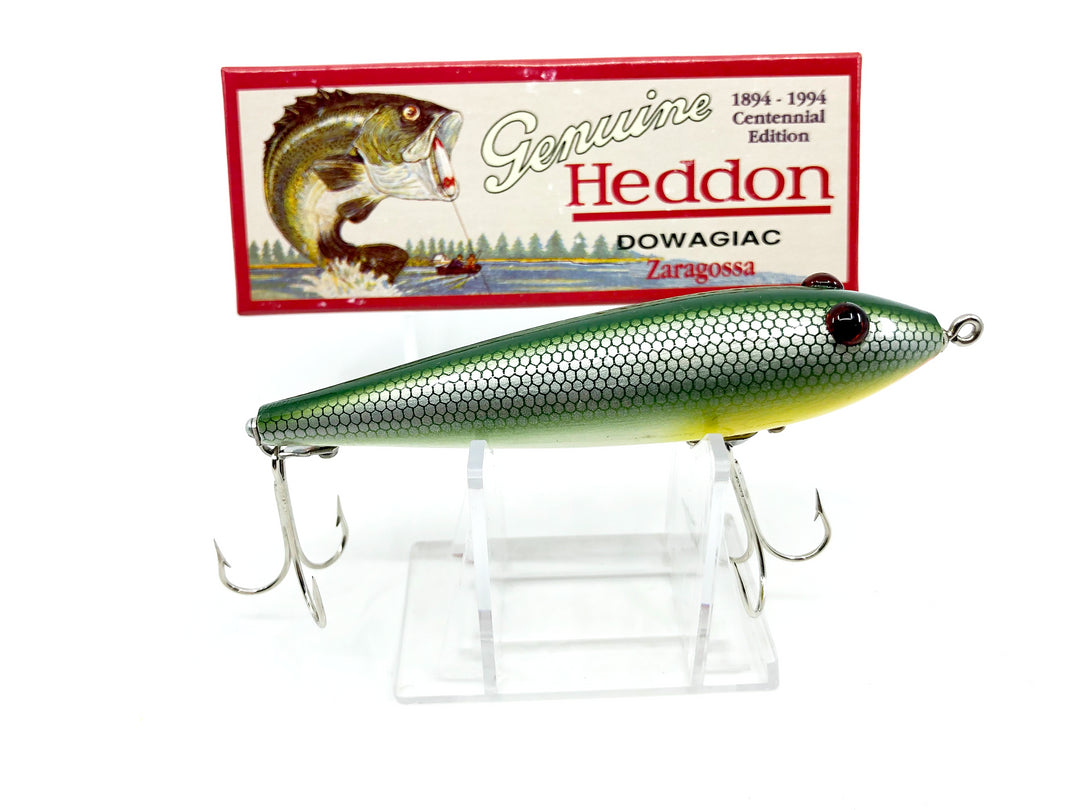 Heddon Centennial Edition Wood Zaragossa New in Box No. X6500W-D