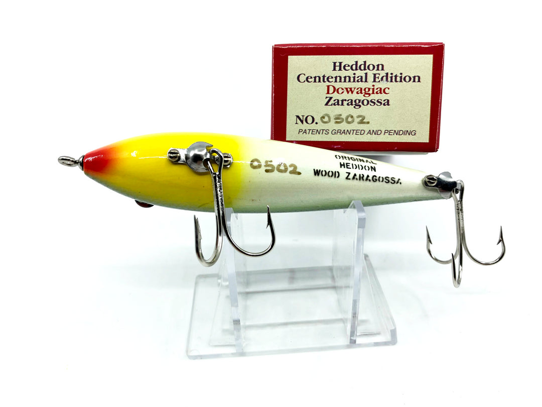 Heddon Centennial Edition Wood Zaragossa New in Box No. X6500W-D