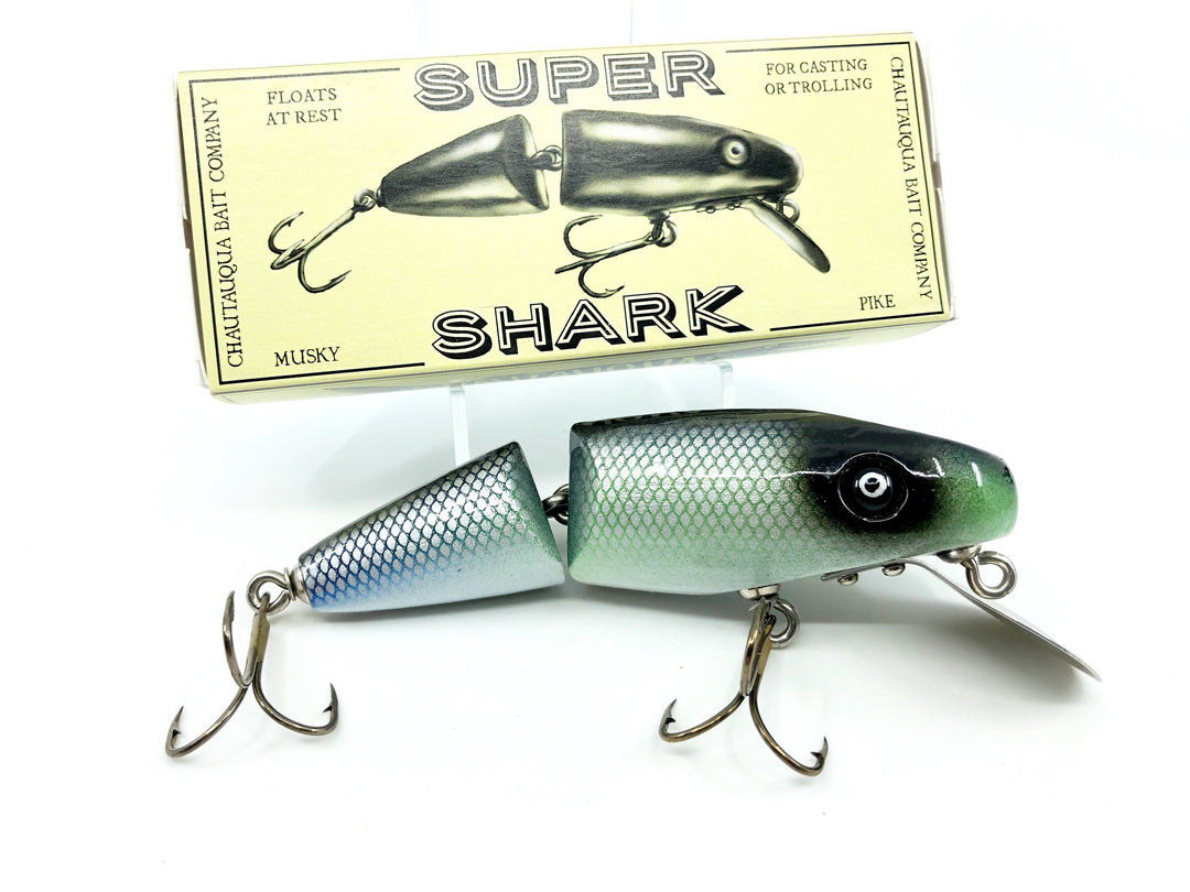 Vintage Early Chautauqua Super Shark Chautauqua Chub Color with Box