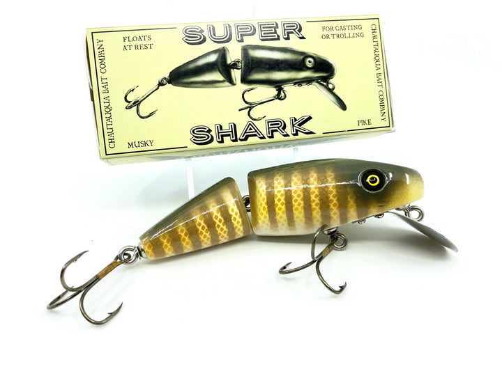 Vintage Early Chautauqua Super Shark Pike Custom Color with Box