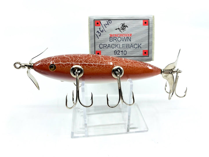 Winchester 9210 Brown Crackleback Minnow in Box (Little Sac Bait) 136/140