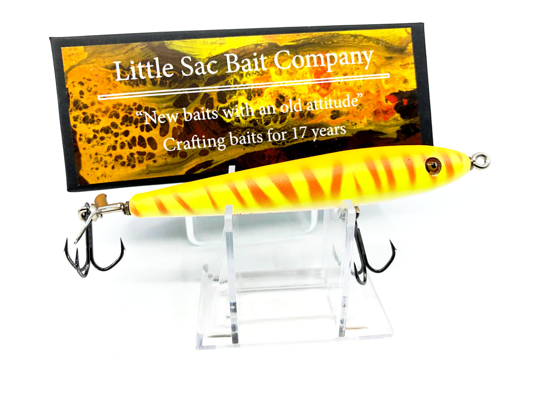 Little Sac Bait Company Bass Zombie Yellow Tiger Color