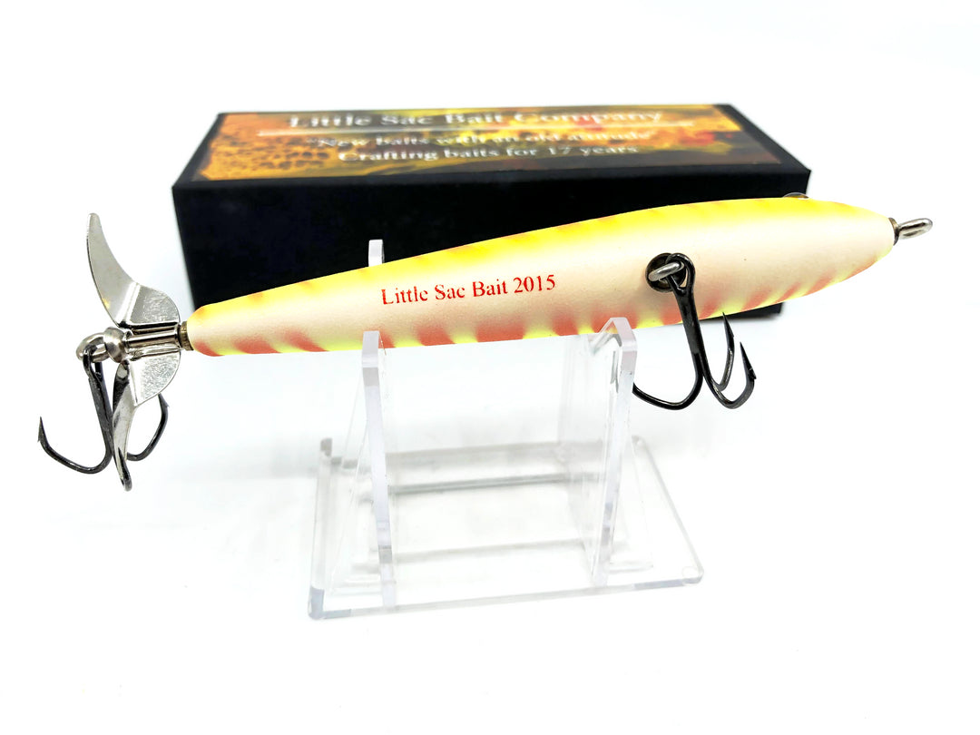 Little Sac Bait Company Bass Zombie Yellow Tiger Color