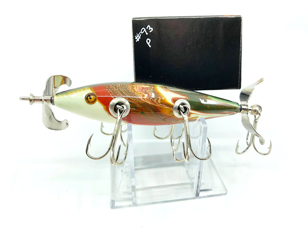 Little Sac Bait Company Meramec Minnow White Marble Back Scale Color Signed Box #93