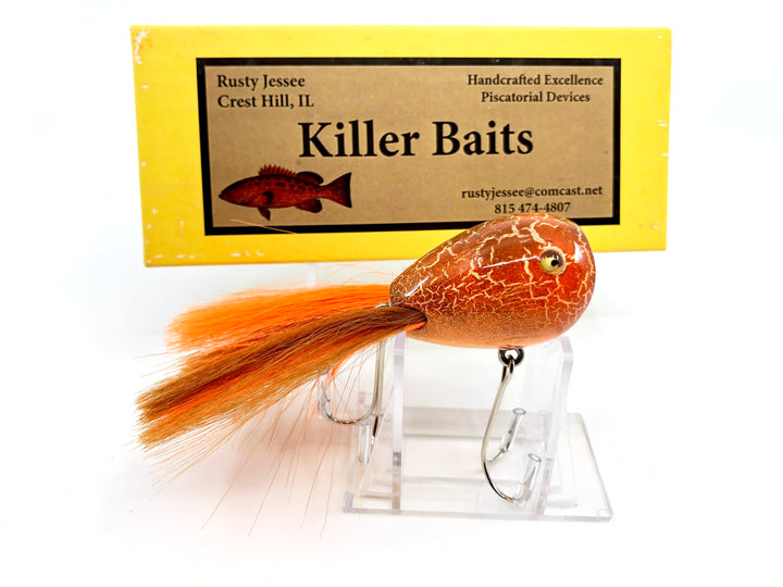 Rusty Jessee Killer Baits 2016 Dingbat Orange Crackleback Color