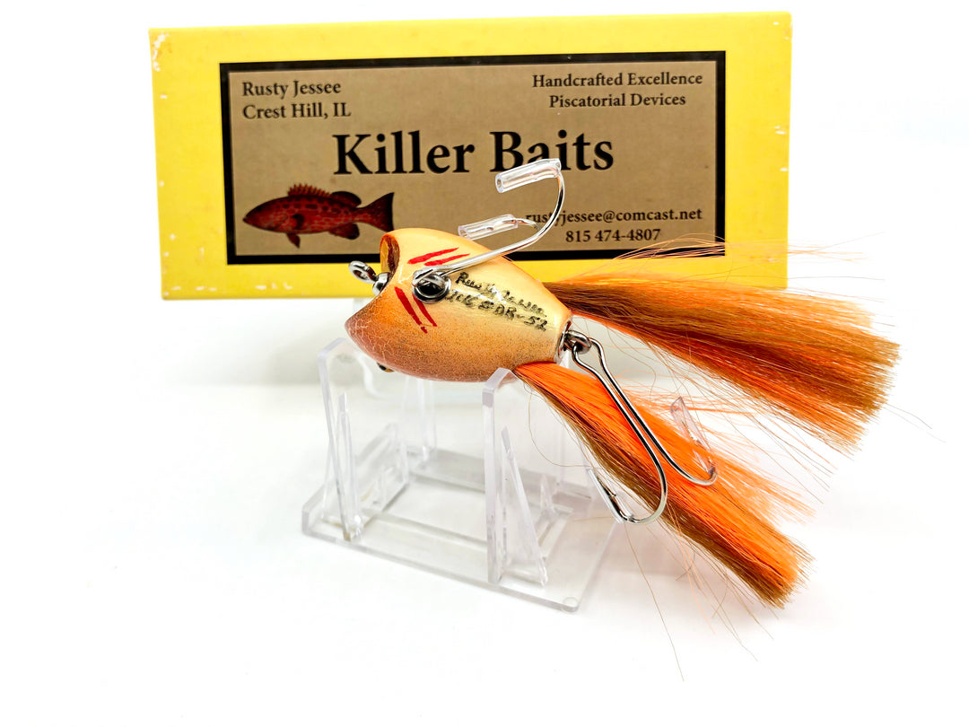 Rusty Jessee Killer Baits 2016 Dingbat Orange Crackleback Color