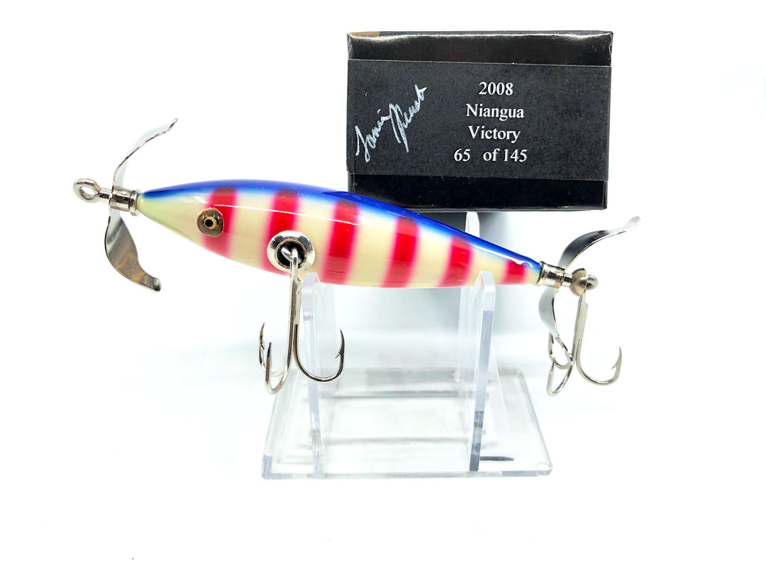 Little Sac Bait Company Niangua Minnow Victory 2008 Color Signed Box 65/145