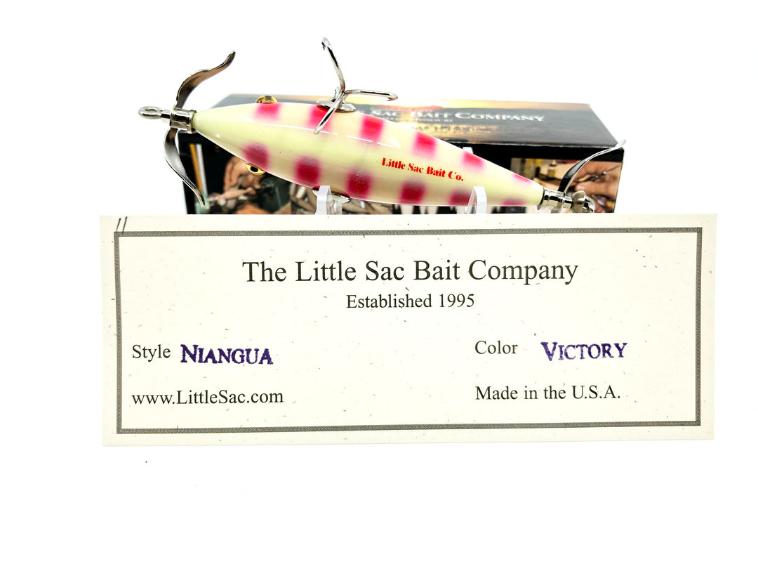 Little Sac Bait Company Niangua Minnow Victory 2008 Color Signed Box 65/145