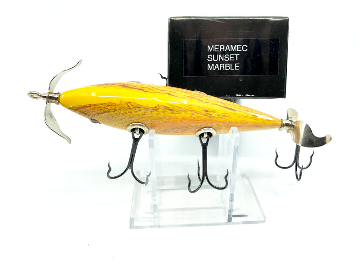 Little Sac Bait Company Meramec Minnow Sunset Marble 2006 Color Signed Box 126/150