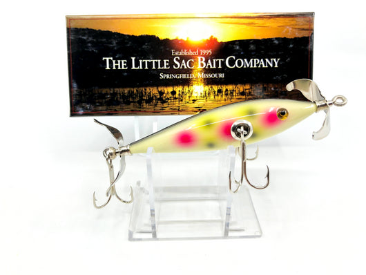 Little Sac Bait Company Niangua Minnow Strawberry Color Signed Box 65/145