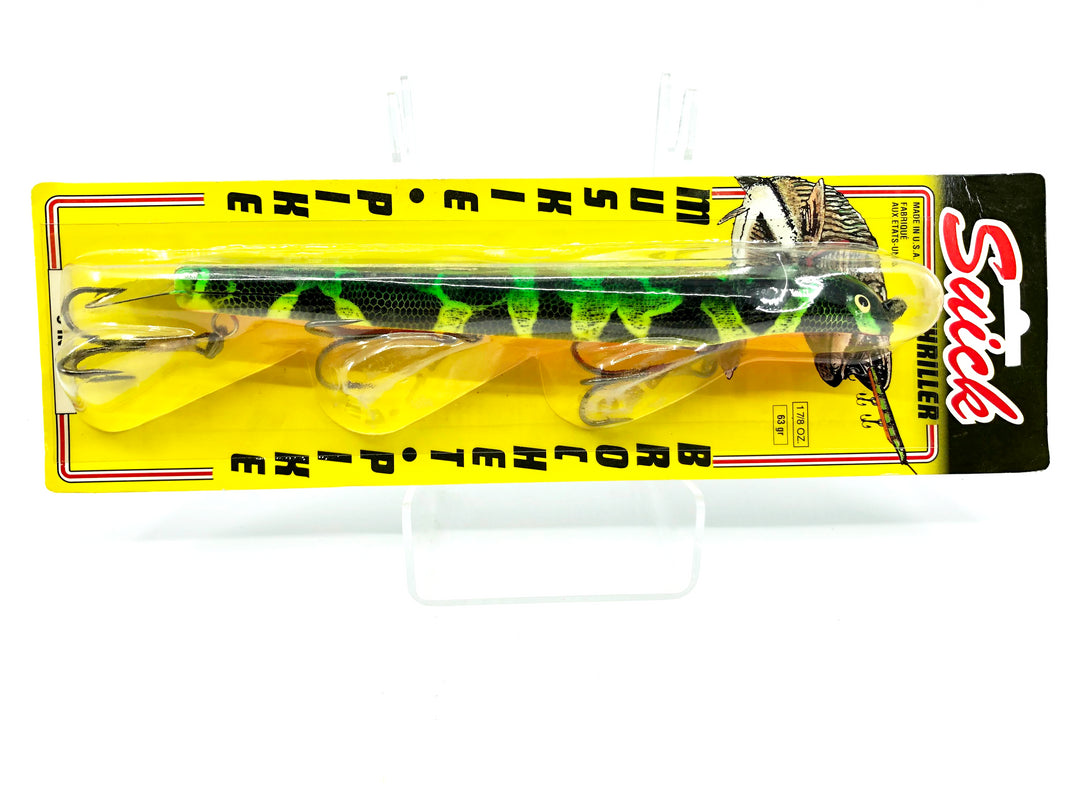 Suick 9" Thriller Tiger Swirl Color 9-F2 New on Card Old Stock