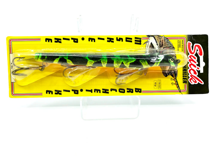 Suick 9" Thriller Tiger Swirl Color 9-F2 New on Card Old Stock