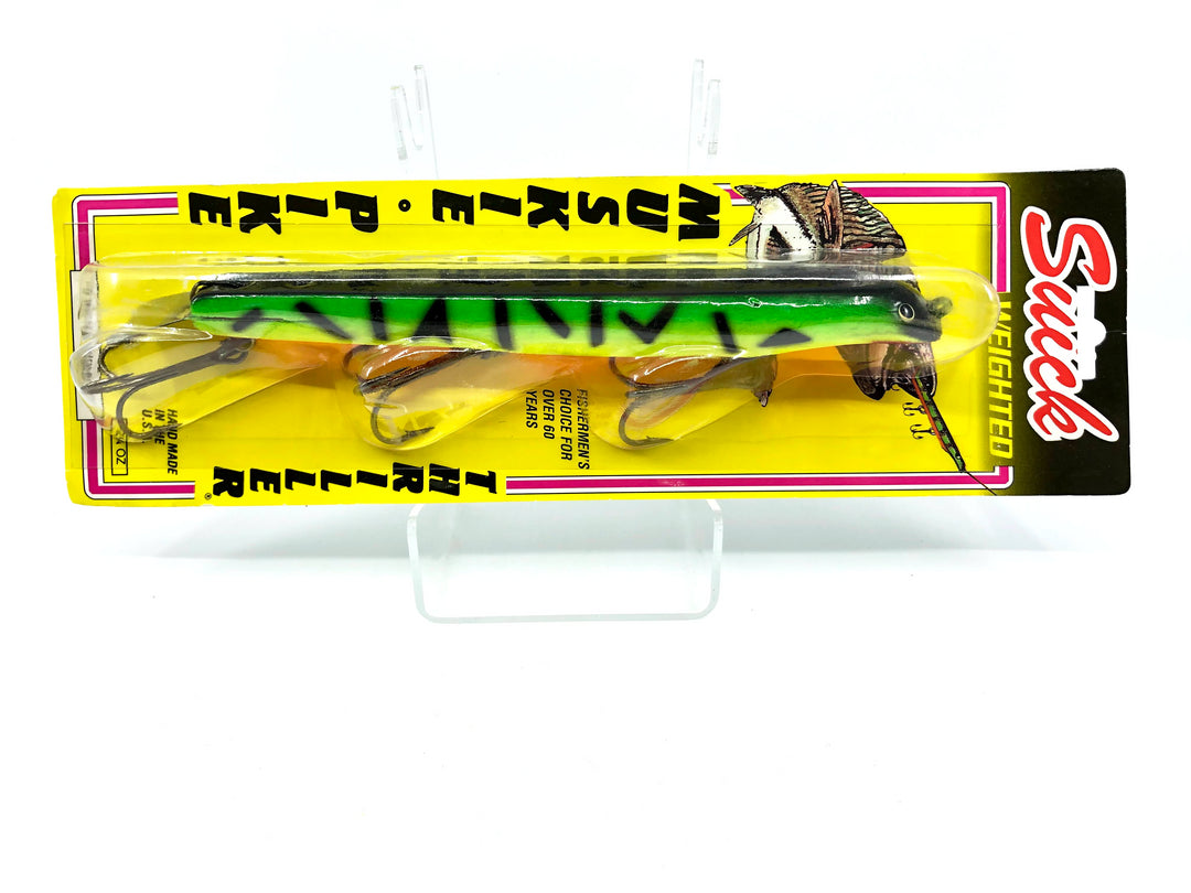 Suick 9" Weighted Thriller FireTiger Color 9W-JS New on Card Old Stock