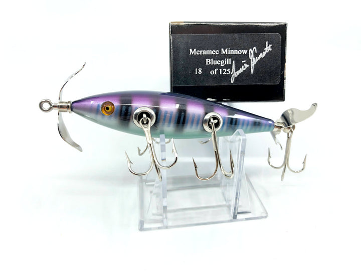 Little Sac Bait Company Meramec Minnow Bluegill Color Signed Box 18/125