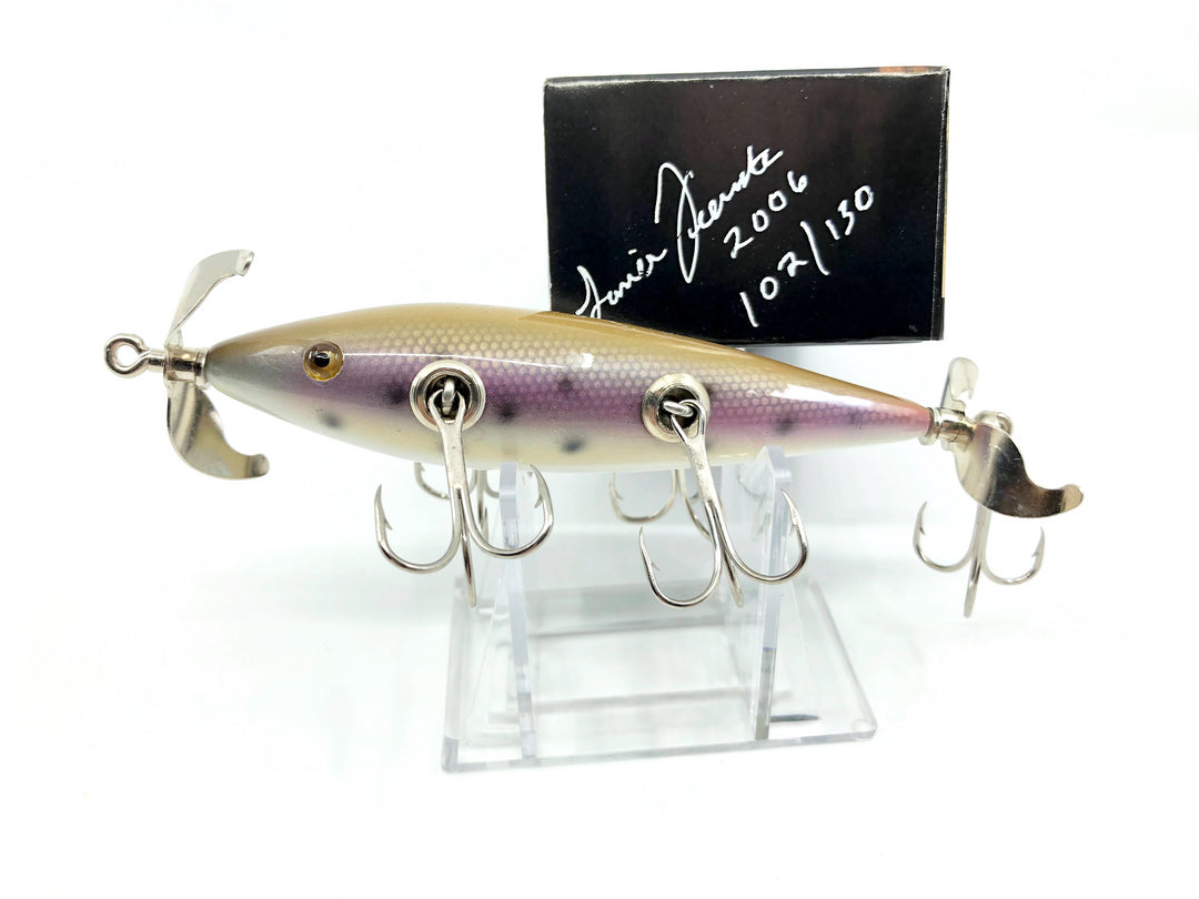 Little Sac Bait Company Meramec Minnow Rainbow Trout Color Signed Box 102/130