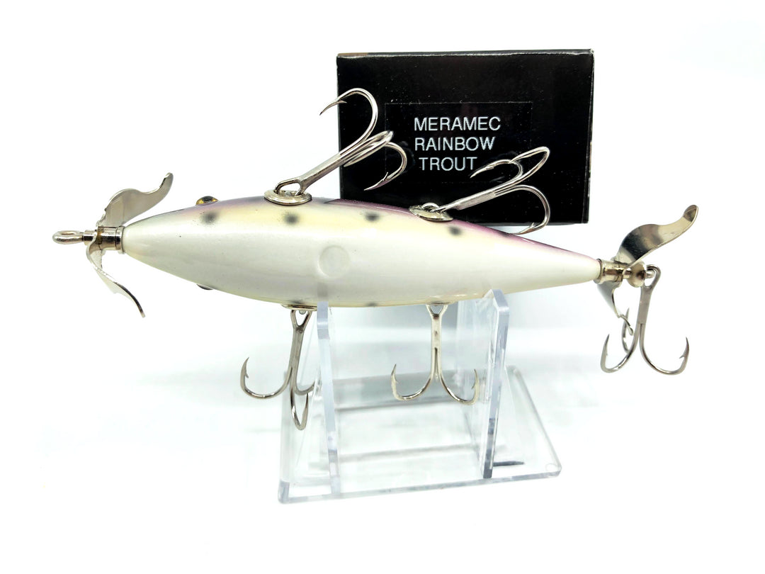 Little Sac Bait Company Meramec Minnow Rainbow Trout Color Signed Box 102/130
