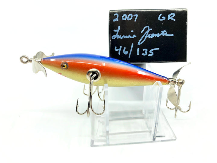 Little Sac Bait Company Niangua Minnow Gold Rainbow 2007 Color Signed Box 46/135