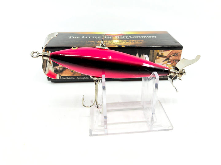 Little Sac Bait Company Niangua Minnow Pink / Black Back Hot Pink 2008 Color Signed Box 65/145