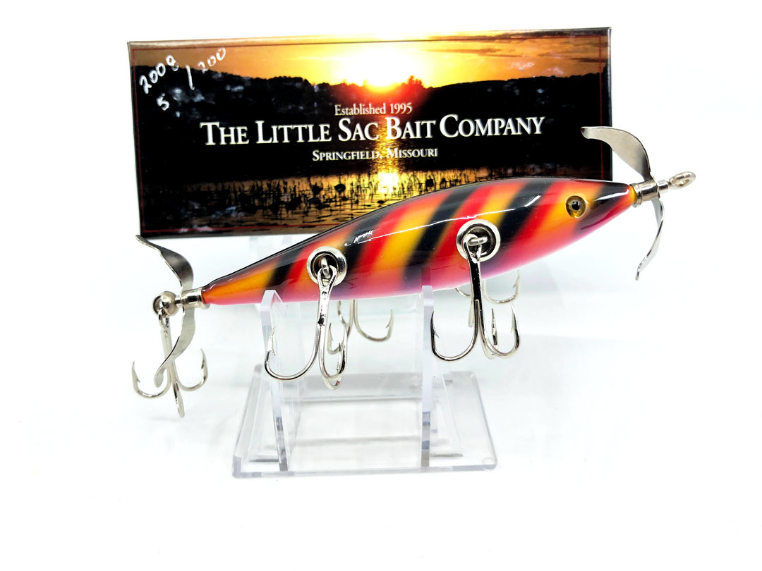 Little Sac Bait Company Meramec Minnow Bar Perch Color Signed Box 58/200