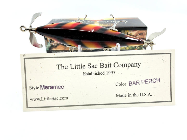 Little Sac Bait Company Meramec Minnow Bar Perch Color Signed Box 58/200