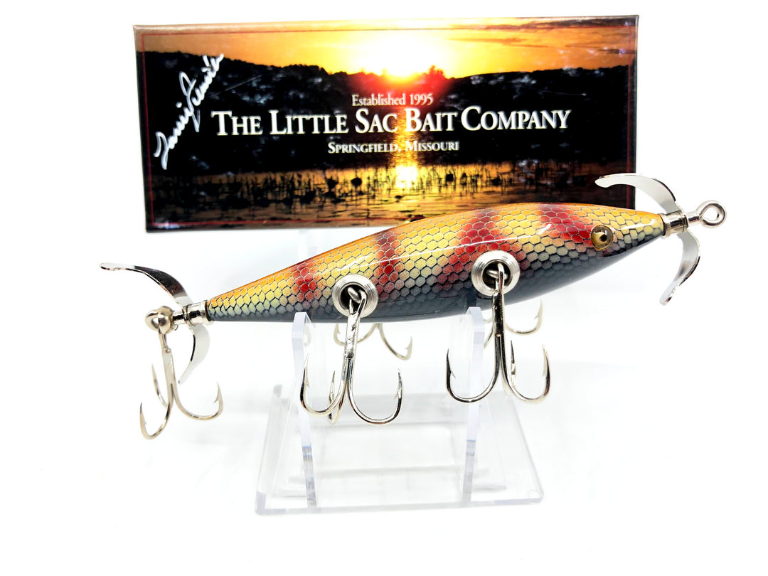 Little Sac Bait Company Meramec Minnow Copperhead Scale Color Signed Box 29/125