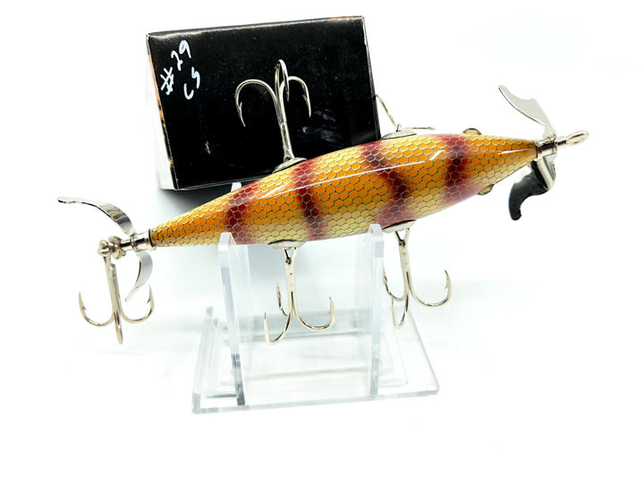 Little Sac Bait Company Meramec Minnow Copperhead Scale Color Signed Box 29/125